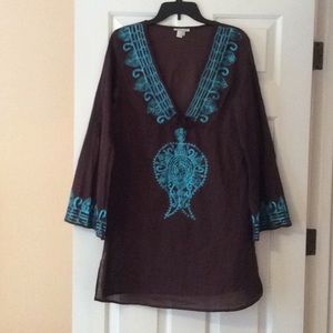 100% cotton Swimsuit Coverup szL